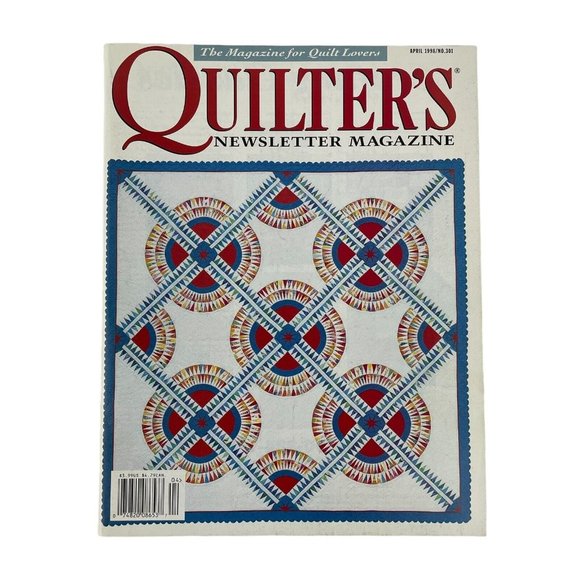 Quilter's Newsletter Magazine Vintage 1998 Lot of 5 - Picture 4 of 6